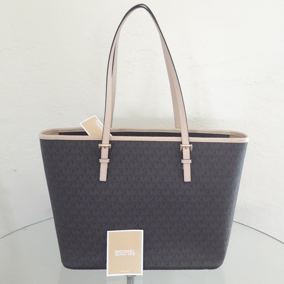 MICHAEL KORS JET SET TRAVEL TZ TOTE PURSE - Picture 5 of 8